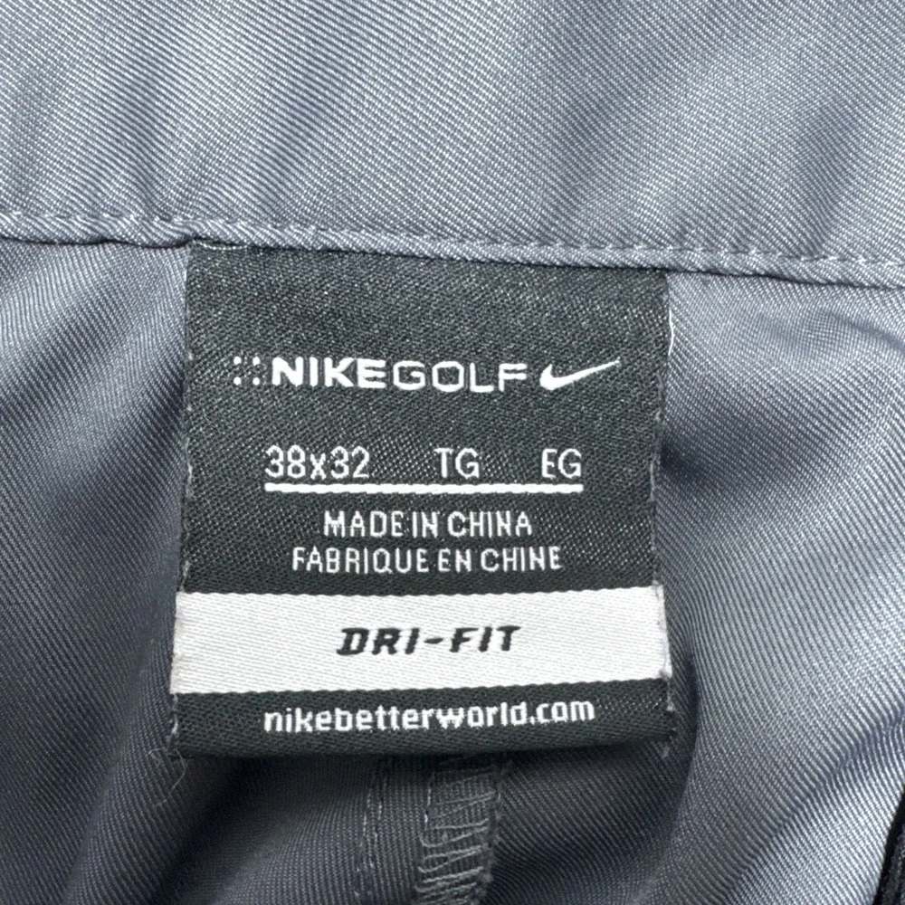 Nike Golf Men's Grey Pants, Lightweight Dri-Fit, 38*32